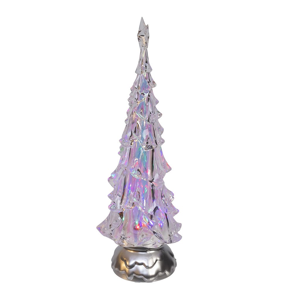 Kurt Adler 14-Inch Battery-Operated RGB LED Lighted Animated Spinning Tree